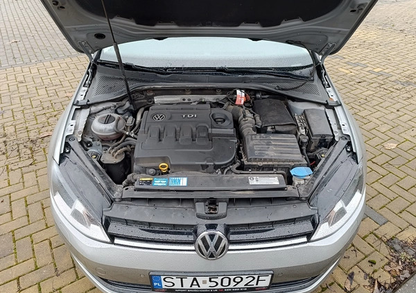 Volkswagen Golf cena 40900 przebieg: 165600, rok produkcji 2013 z Puck małe 154